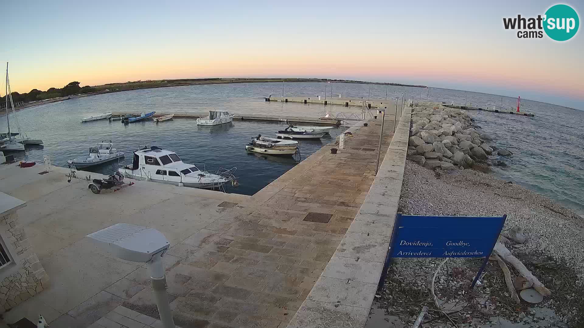 Webcam de l’île d’Unije – Explorez la beauté du joyau caché de la Croatie