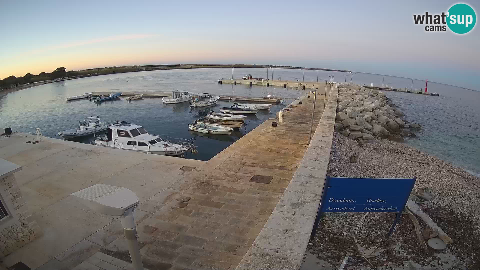 Webcam de l’île d’Unije – Explorez la beauté du joyau caché de la Croatie