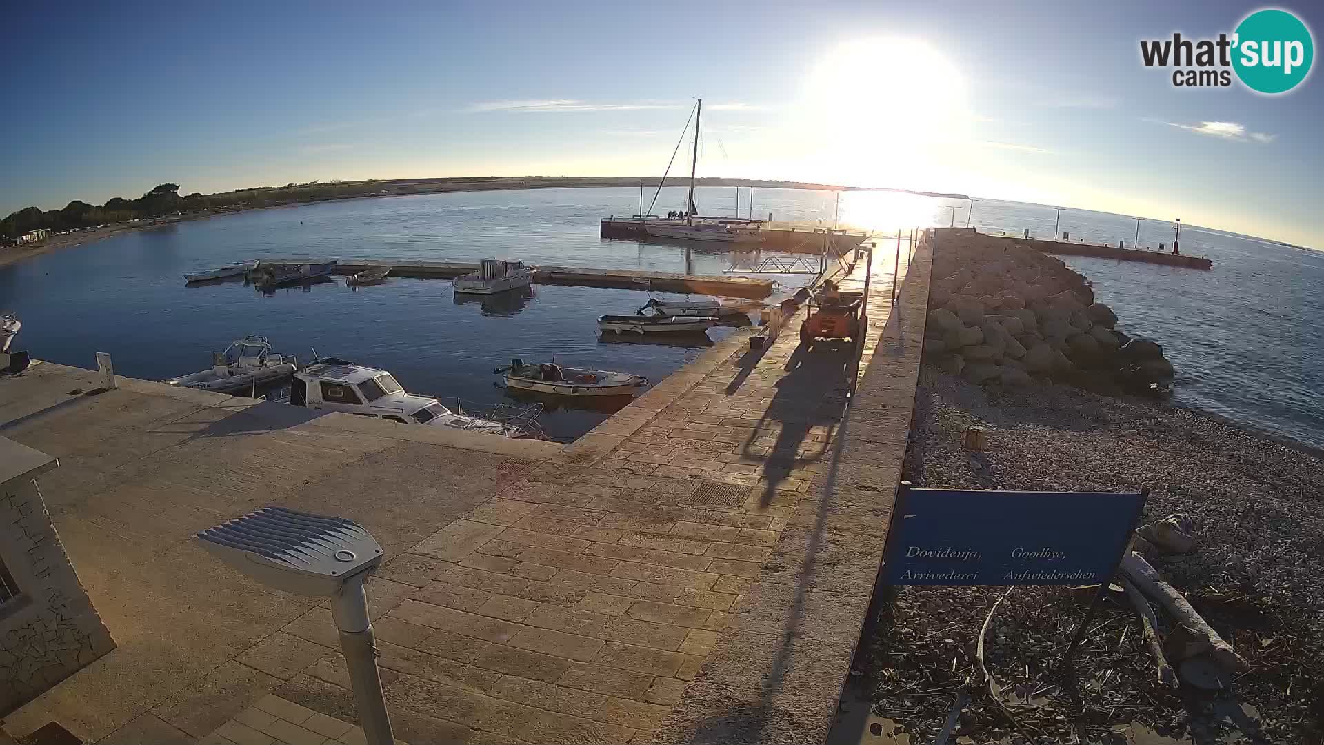Webcam de l’île d’Unije – Explorez la beauté du joyau caché de la Croatie