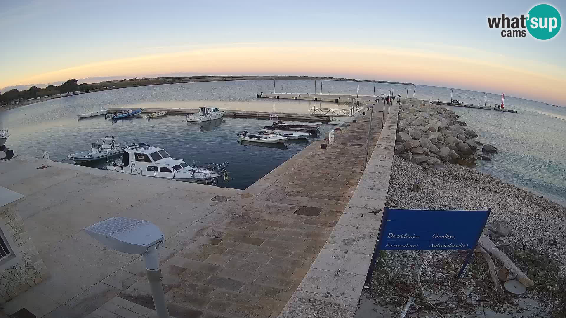 Webcam de l’île d’Unije – Explorez la beauté du joyau caché de la Croatie