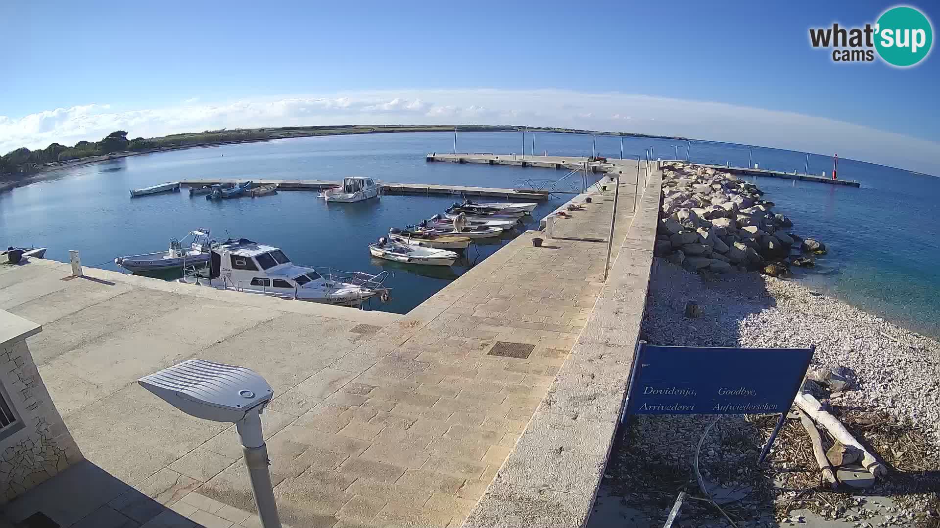Webcam de l’île d’Unije – Explorez la beauté du joyau caché de la Croatie