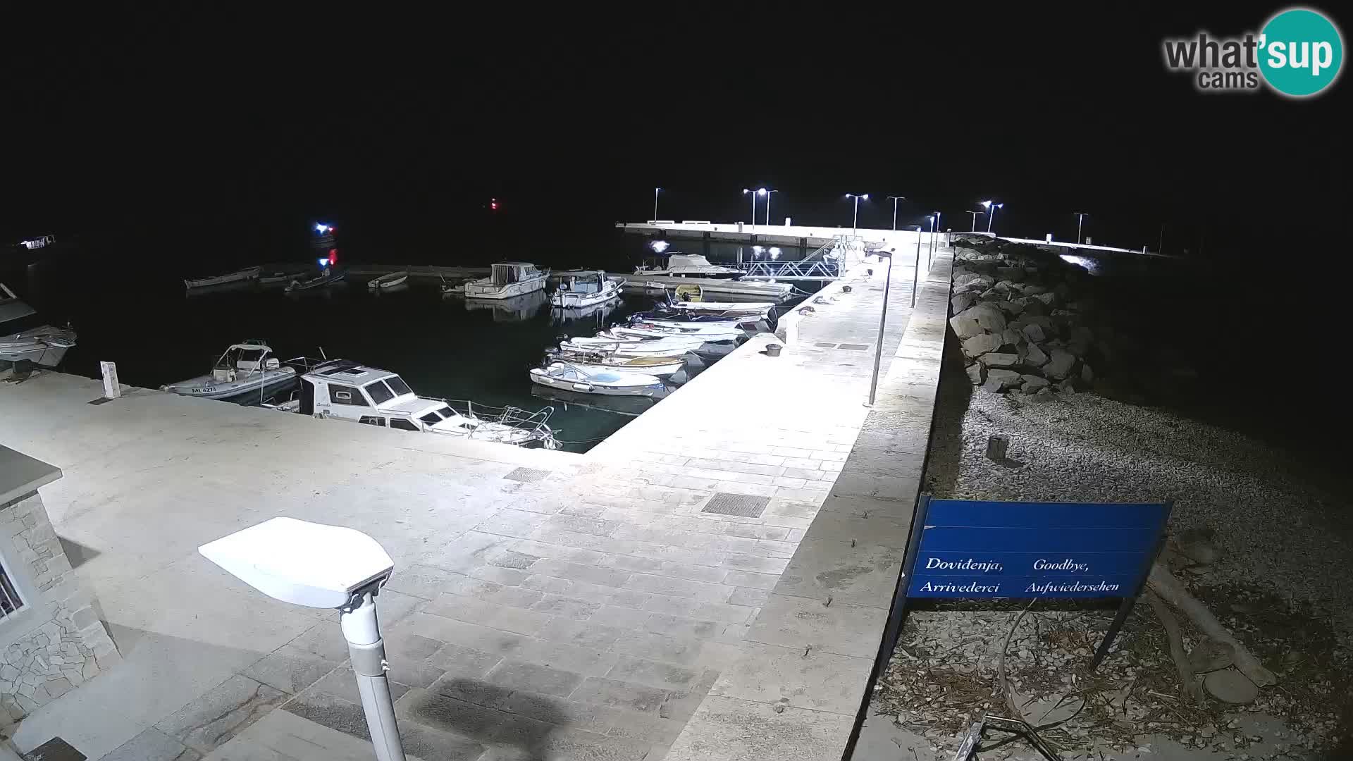 Webcam de l’île d’Unije – Explorez la beauté du joyau caché de la Croatie