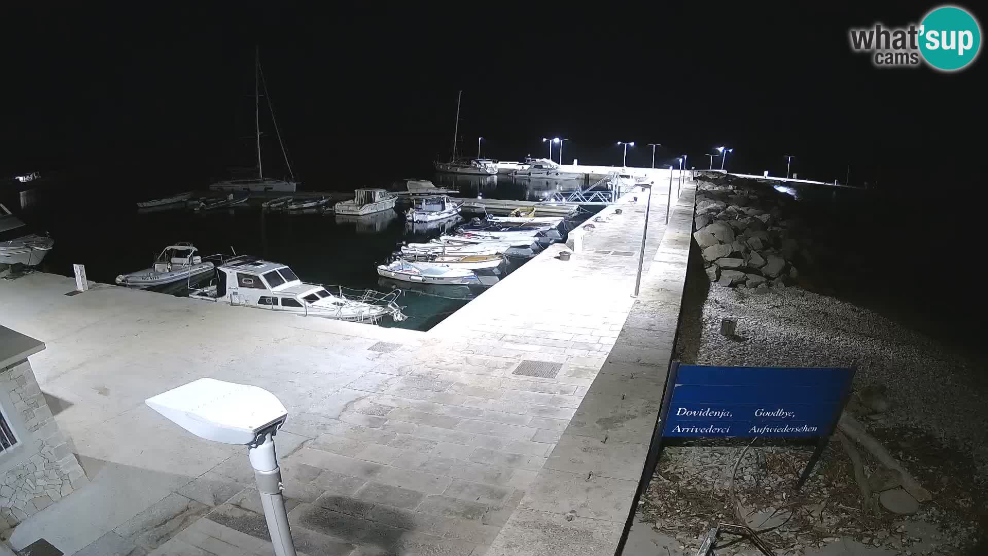 Webcam de l’île d’Unije – Explorez la beauté du joyau caché de la Croatie