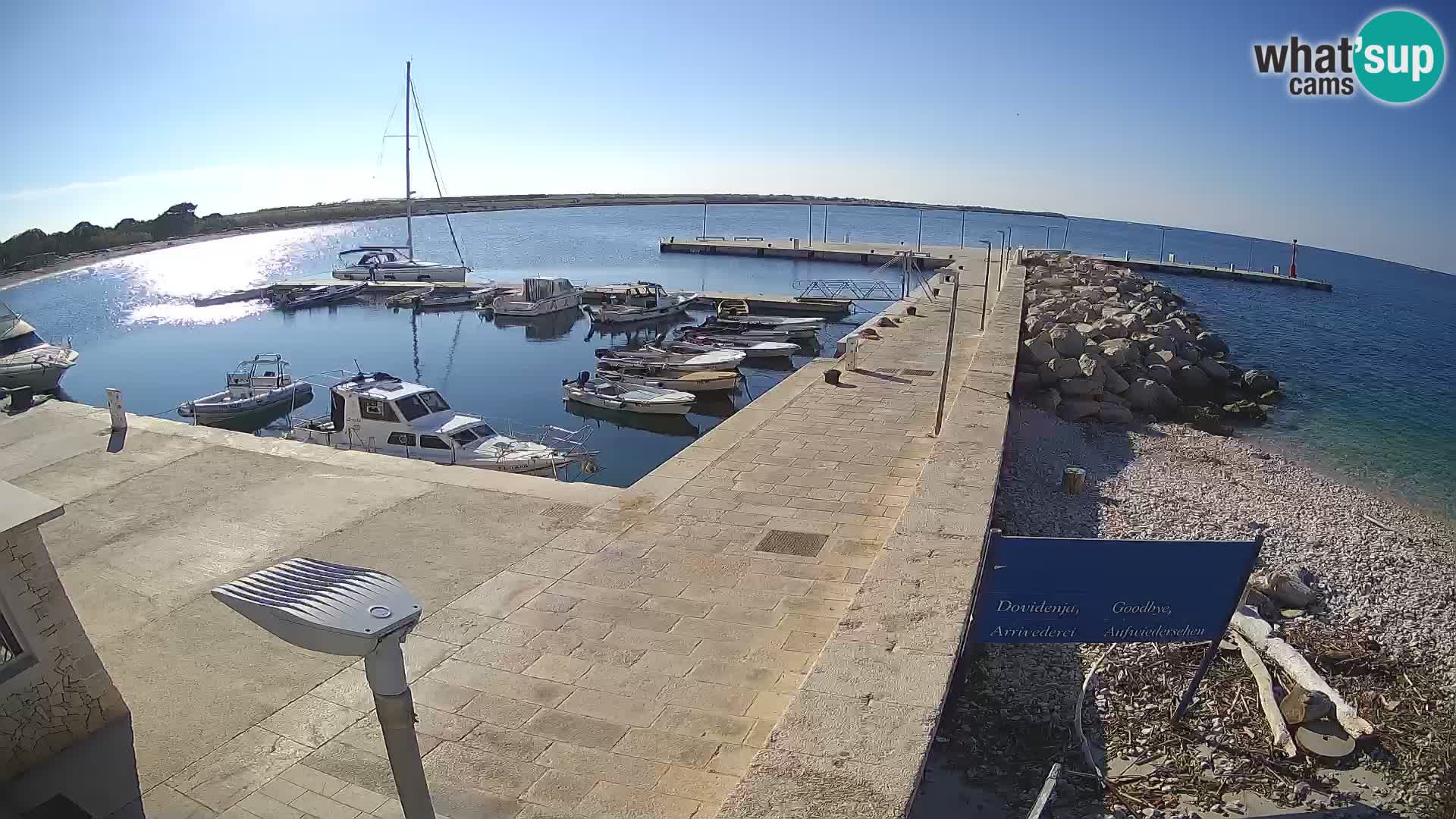 Webcam de l’île d’Unije – Explorez la beauté du joyau caché de la Croatie