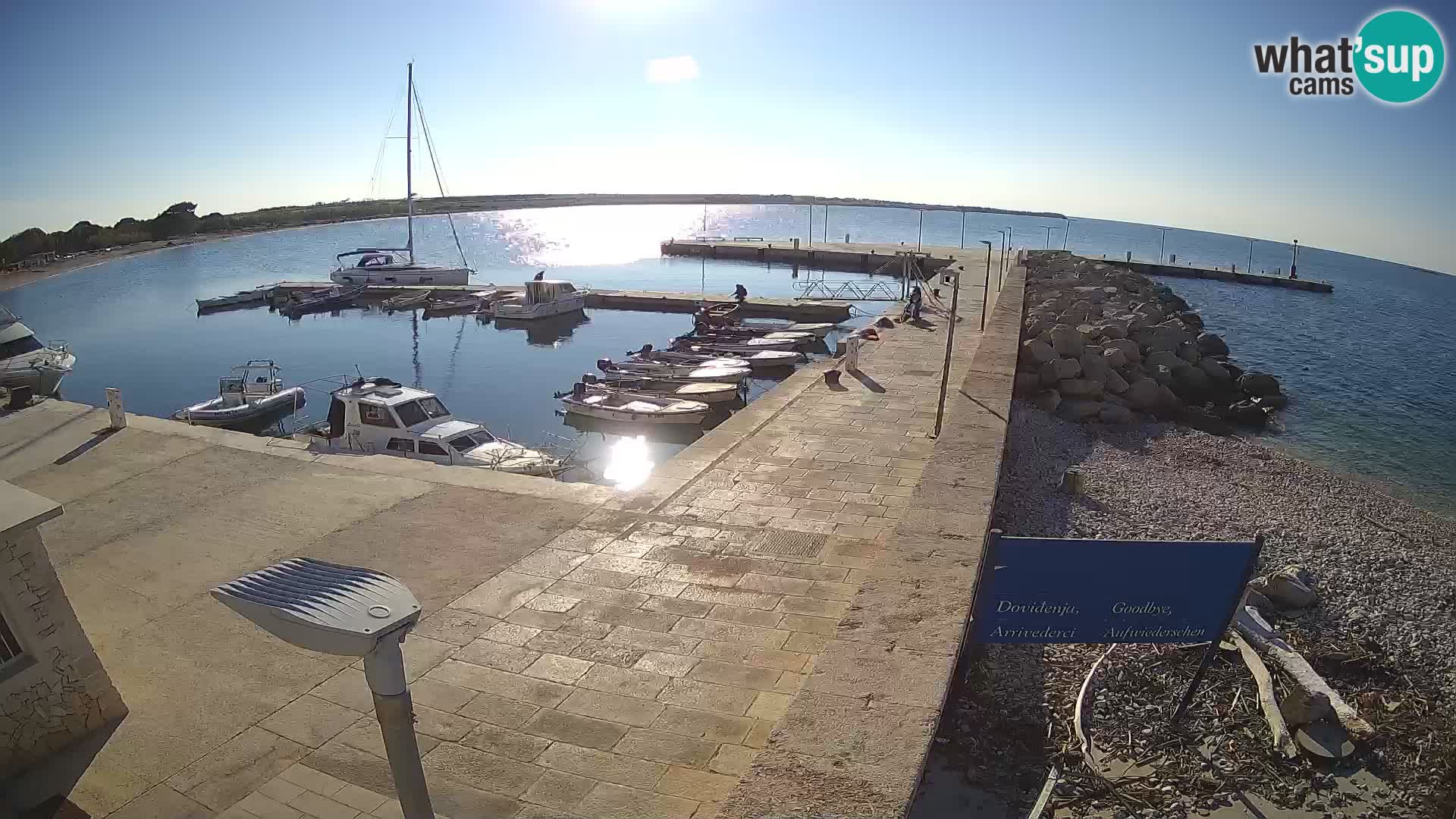 Webcam de l’île d’Unije – Explorez la beauté du joyau caché de la Croatie