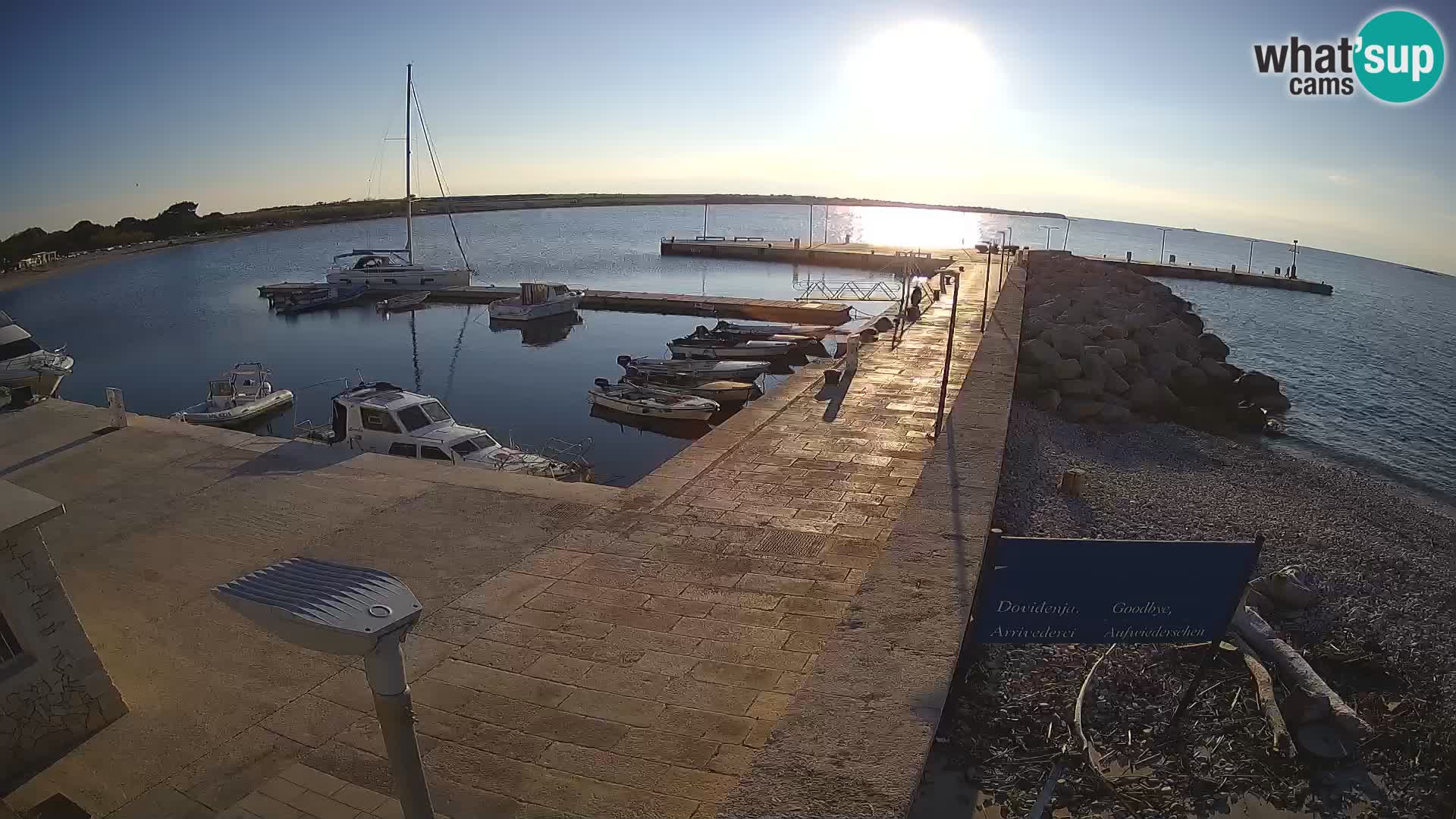 Webcam de l’île d’Unije – Explorez la beauté du joyau caché de la Croatie