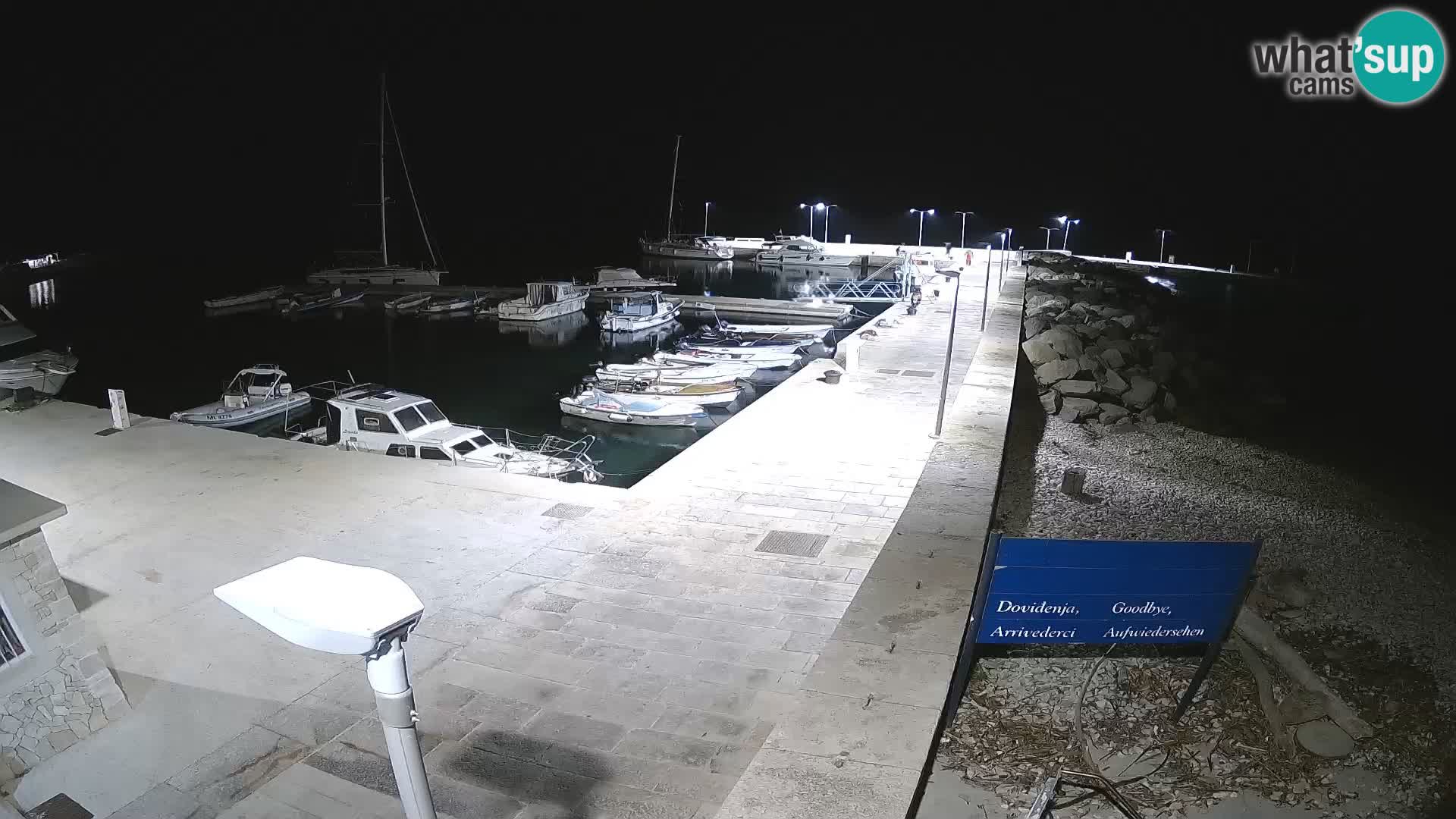 Webcam de l’île d’Unije – Explorez la beauté du joyau caché de la Croatie