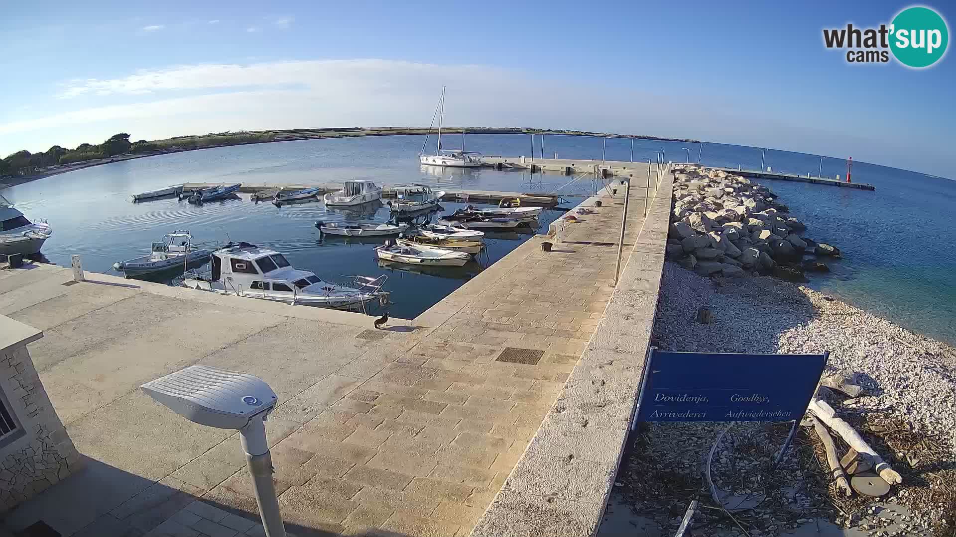 Webcam de l’île d’Unije – Explorez la beauté du joyau caché de la Croatie