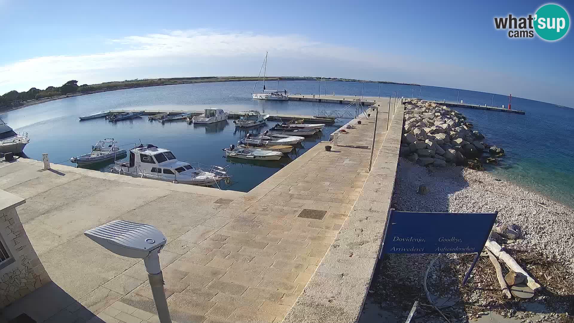 Webcam de l’île d’Unije – Explorez la beauté du joyau caché de la Croatie