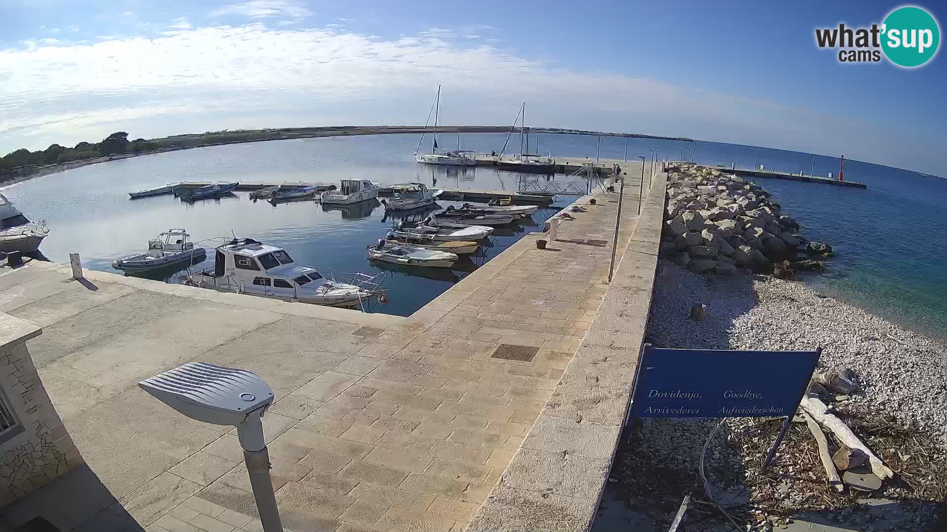 Webcam de l’île d’Unije – Explorez la beauté du joyau caché de la Croatie