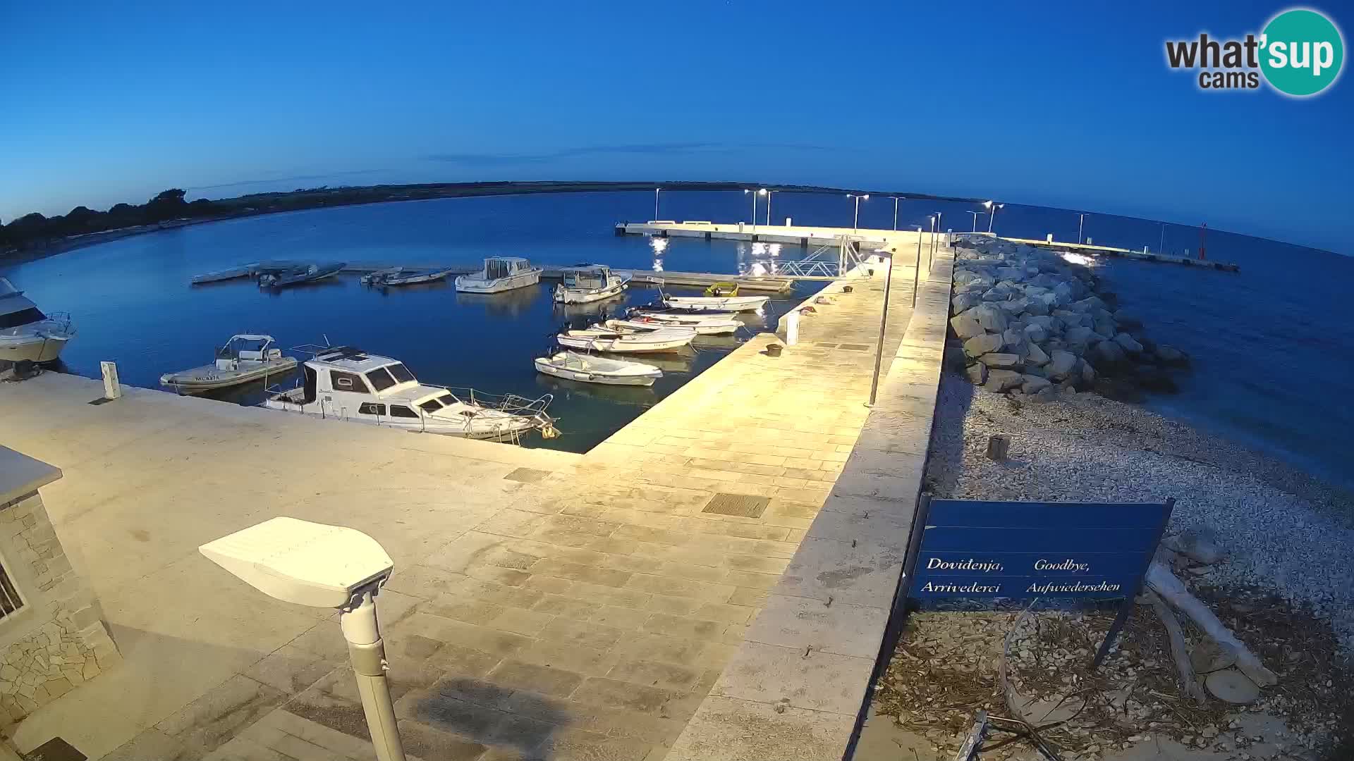 Webcam de l’île d’Unije – Explorez la beauté du joyau caché de la Croatie