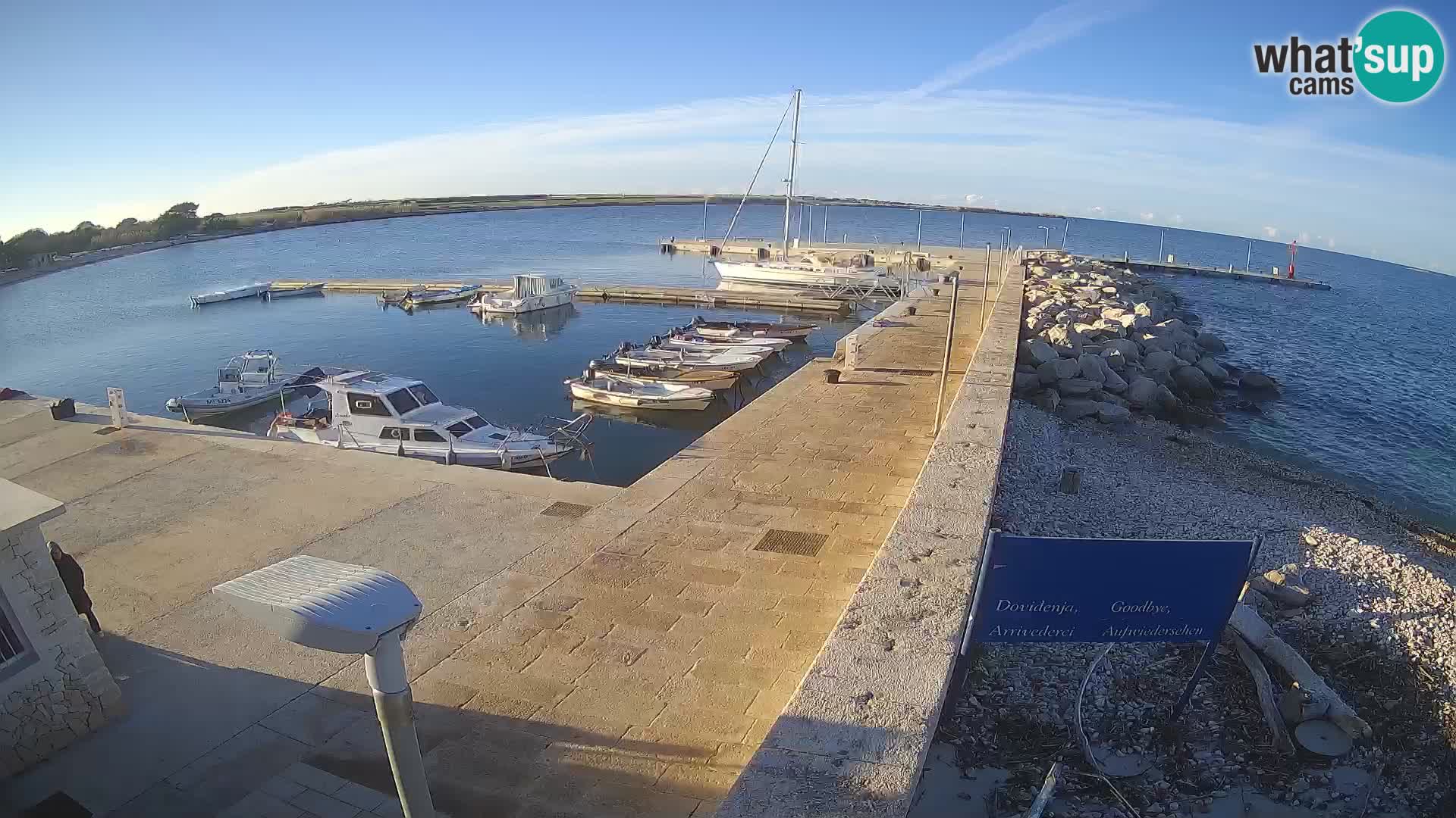 Webcam de l’île d’Unije – Explorez la beauté du joyau caché de la Croatie