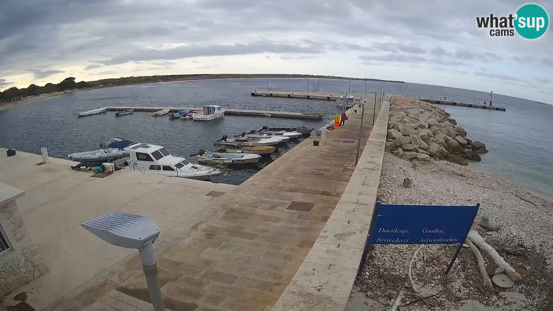 Webcam de l’île d’Unije – Explorez la beauté du joyau caché de la Croatie