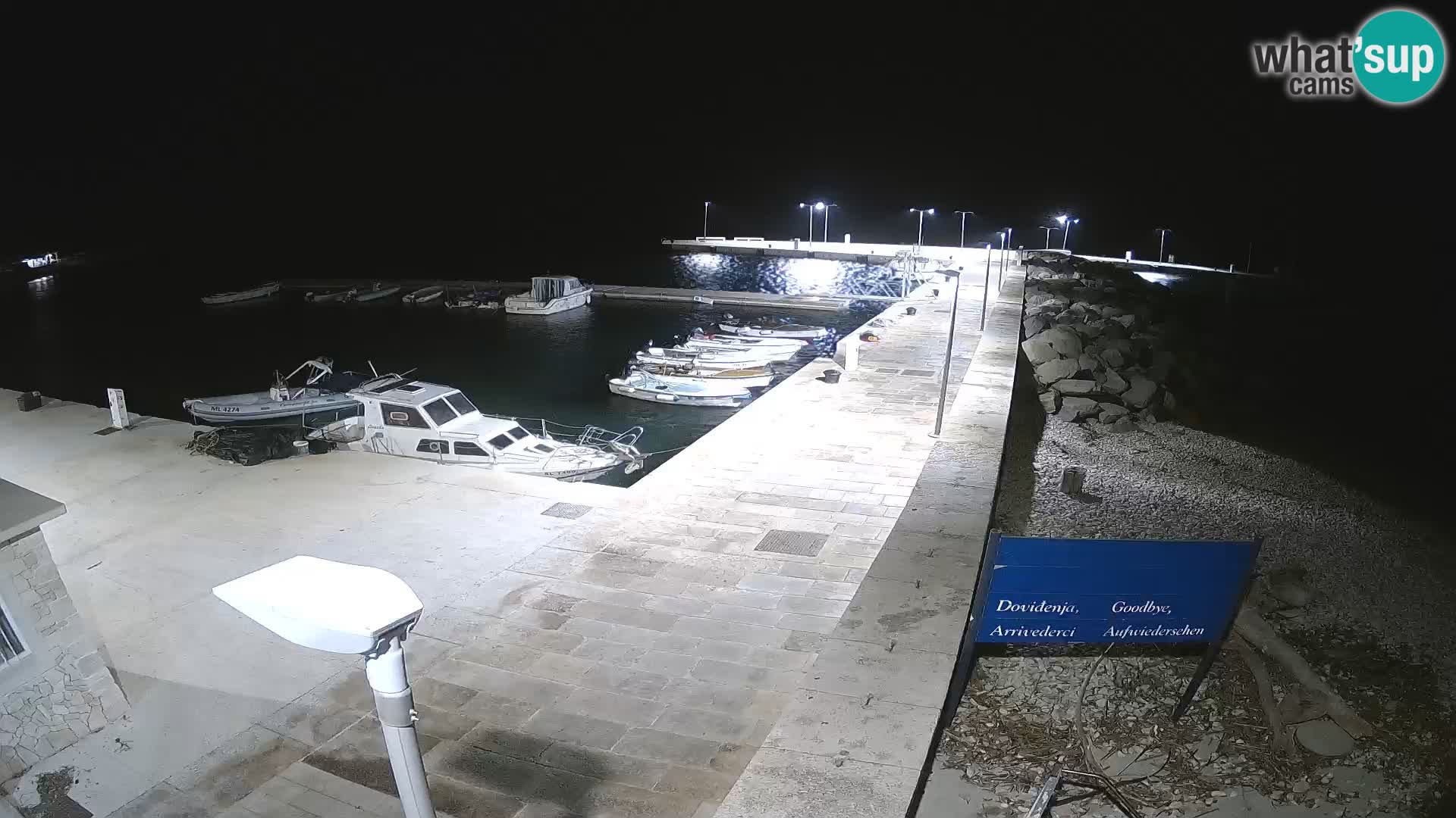 Webcam de l’île d’Unije – Explorez la beauté du joyau caché de la Croatie