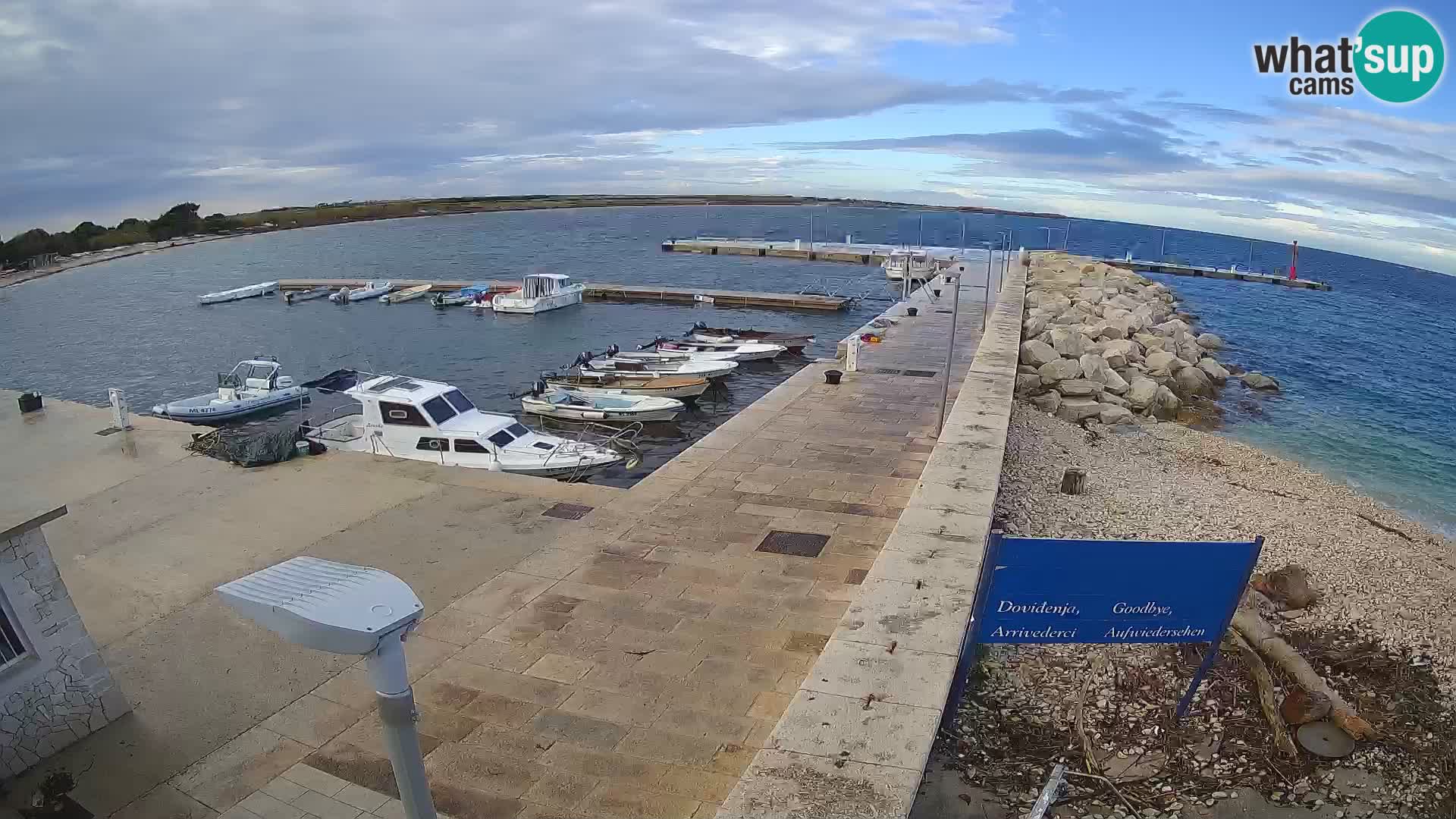 Webcam de l’île d’Unije – Explorez la beauté du joyau caché de la Croatie