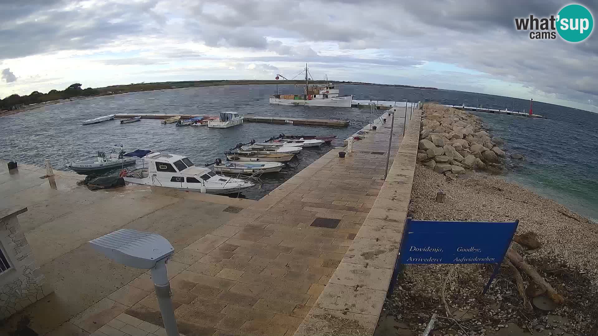 Webcam de l’île d’Unije – Explorez la beauté du joyau caché de la Croatie