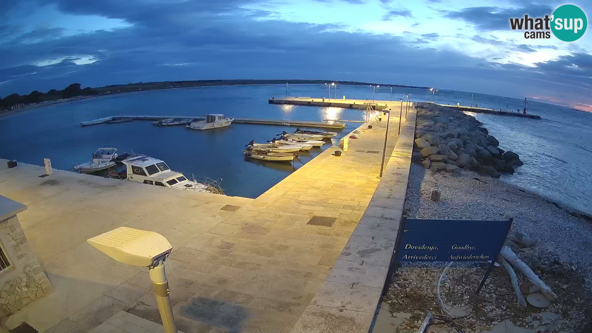 Webcam de l’île d’Unije – Explorez la beauté du joyau caché de la Croatie
