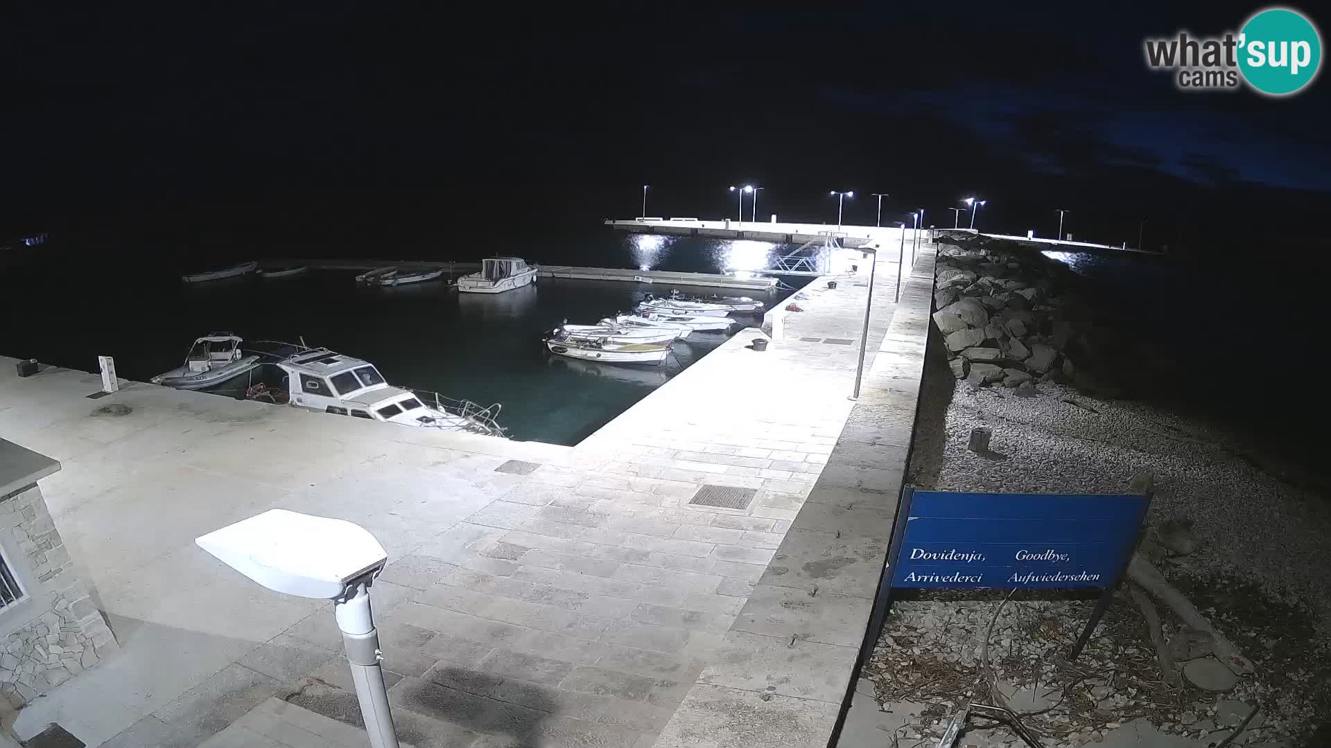 Webcam de l’île d’Unije – Explorez la beauté du joyau caché de la Croatie