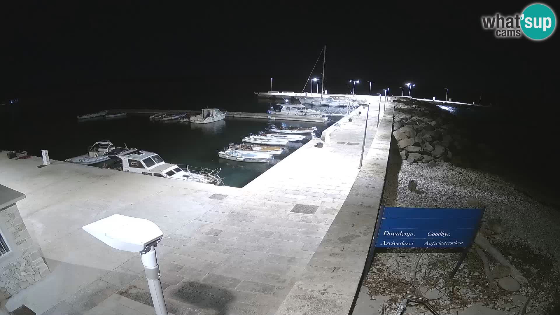 Webcam de l’île d’Unije – Explorez la beauté du joyau caché de la Croatie