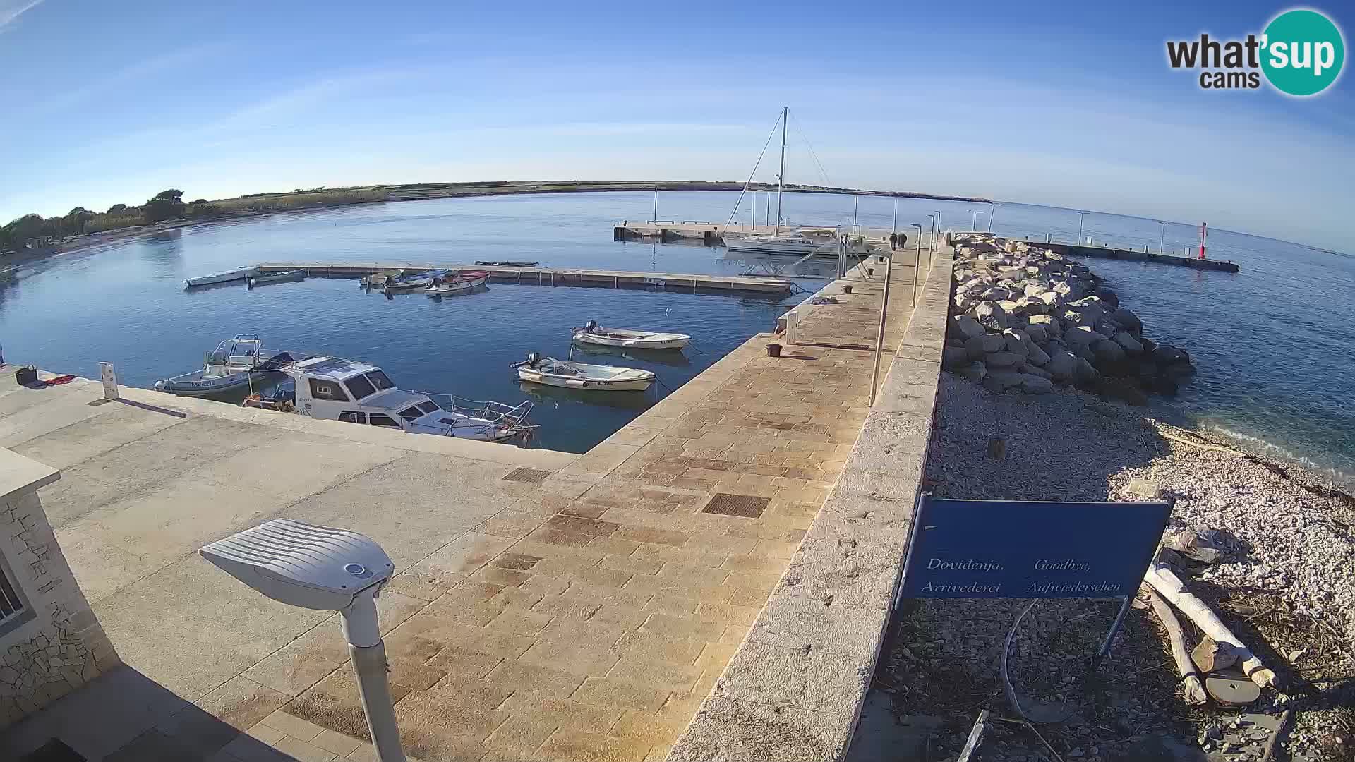 Webcam de l’île d’Unije – Explorez la beauté du joyau caché de la Croatie