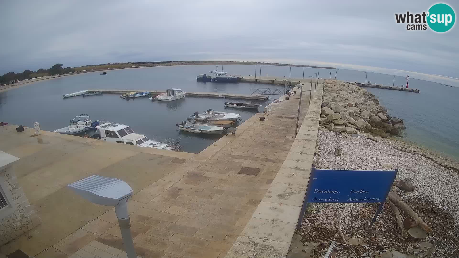 Webcam de l’île d’Unije – Explorez la beauté du joyau caché de la Croatie