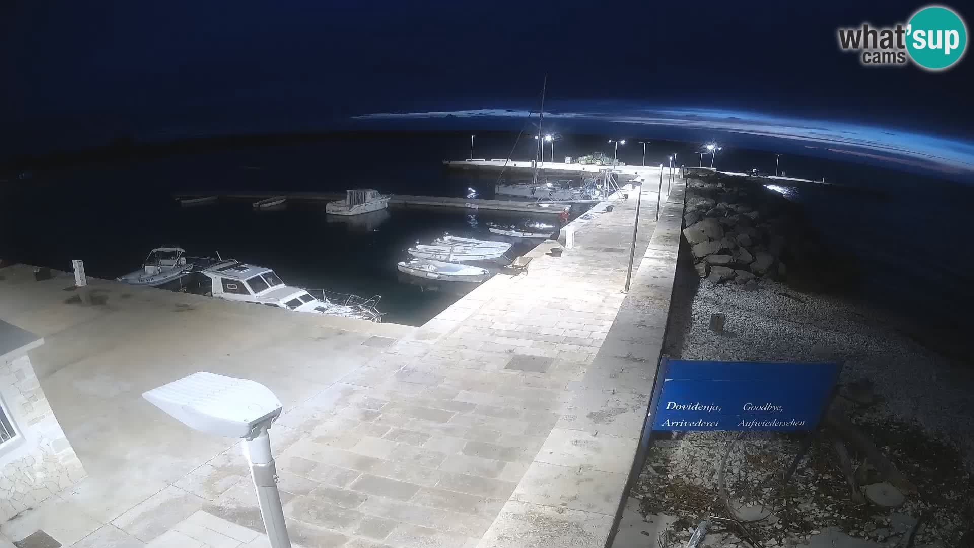 Webcam de l’île d’Unije – Explorez la beauté du joyau caché de la Croatie