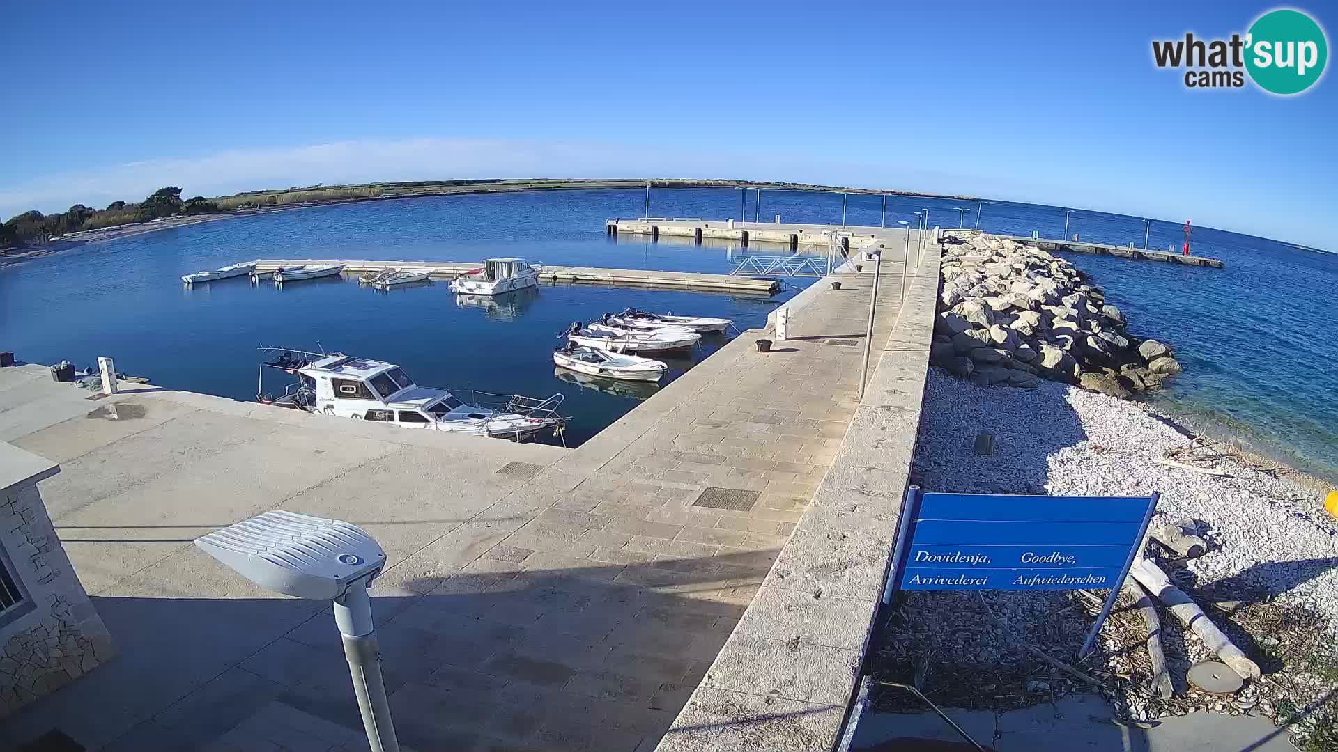 Webcam de l’île d’Unije – Explorez la beauté du joyau caché de la Croatie