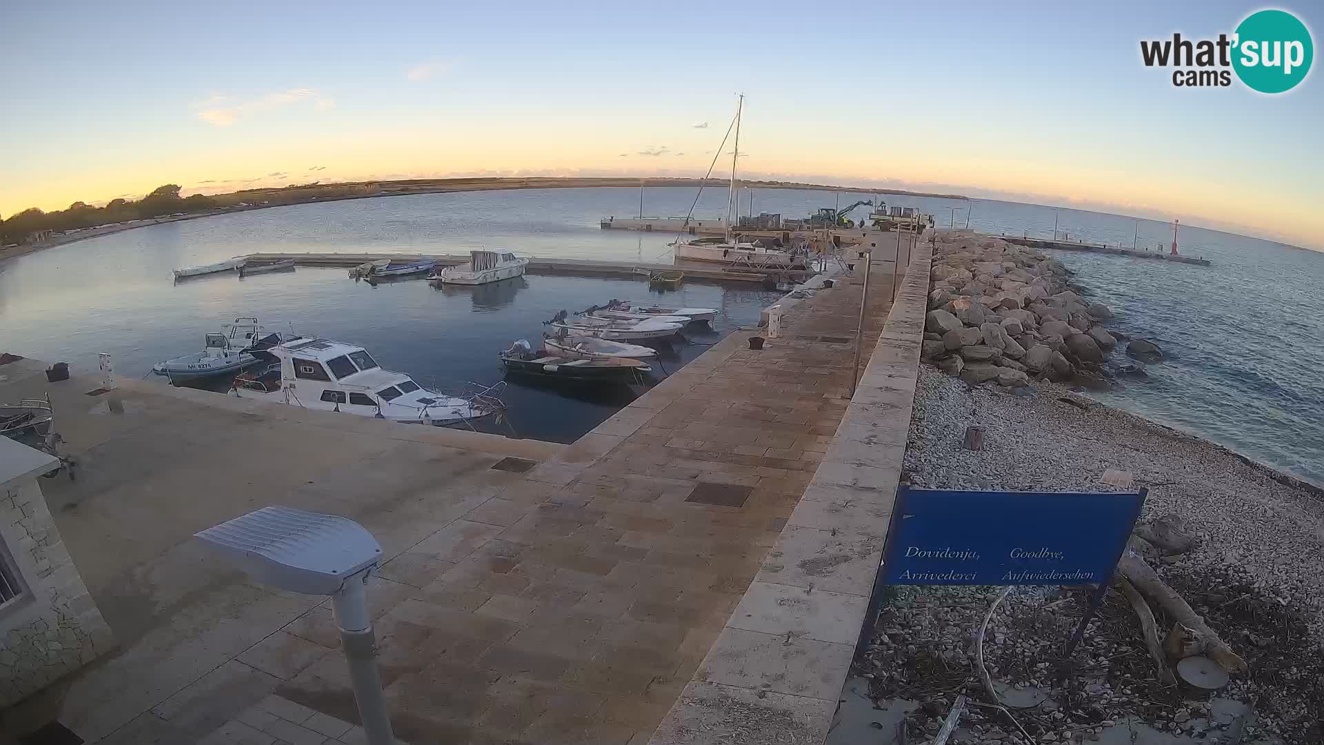 Webcam de l’île d’Unije – Explorez la beauté du joyau caché de la Croatie