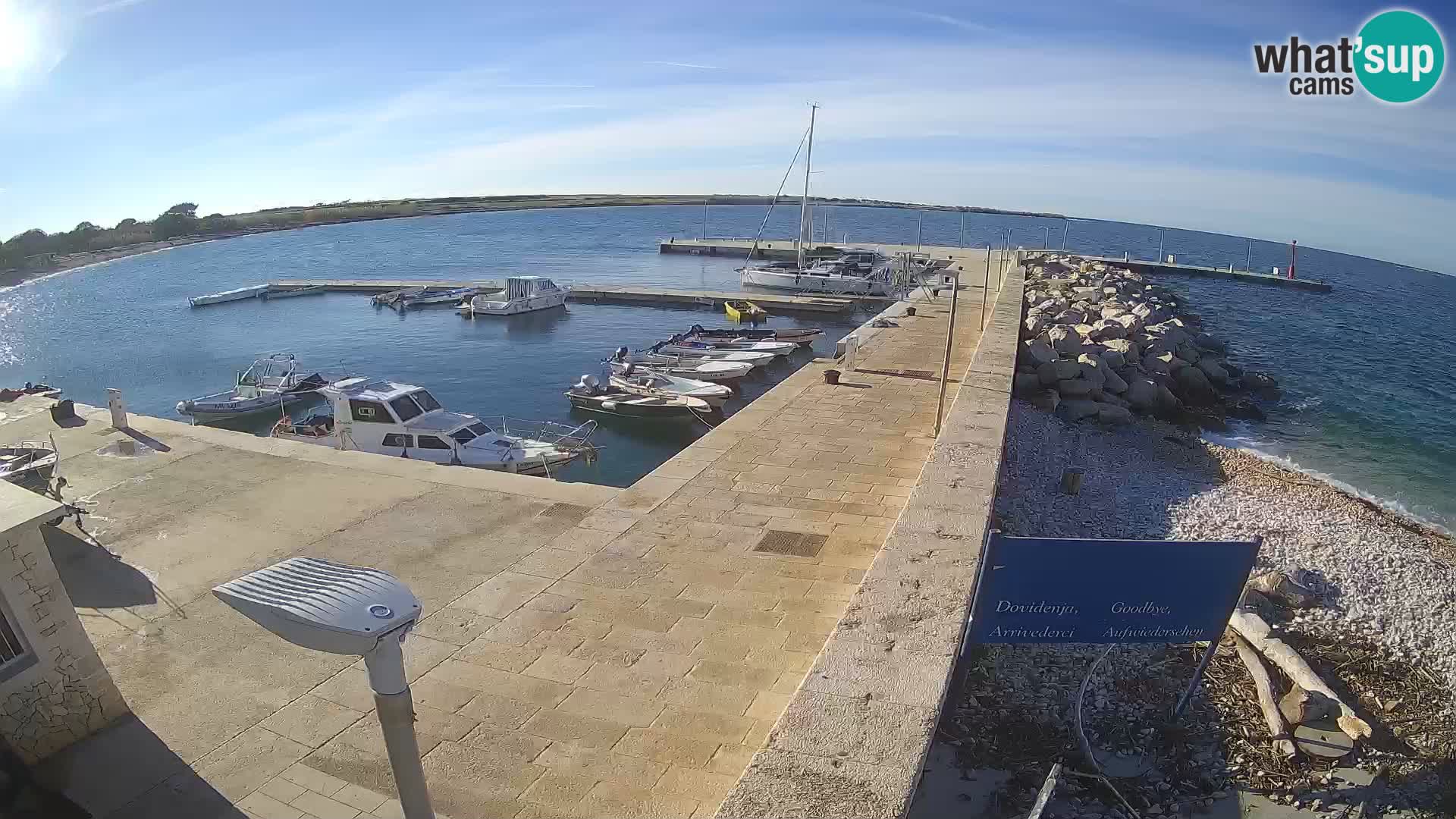 Webcam de l’île d’Unije – Explorez la beauté du joyau caché de la Croatie