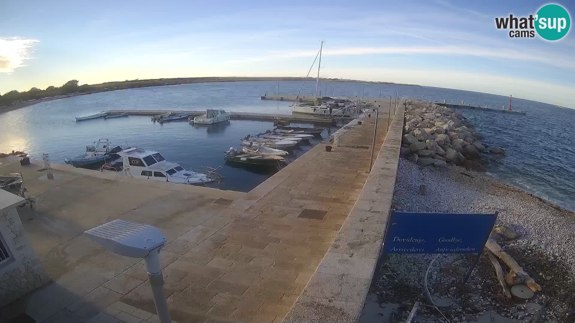 Webcam de l’île d’Unije – Explorez la beauté du joyau caché de la Croatie