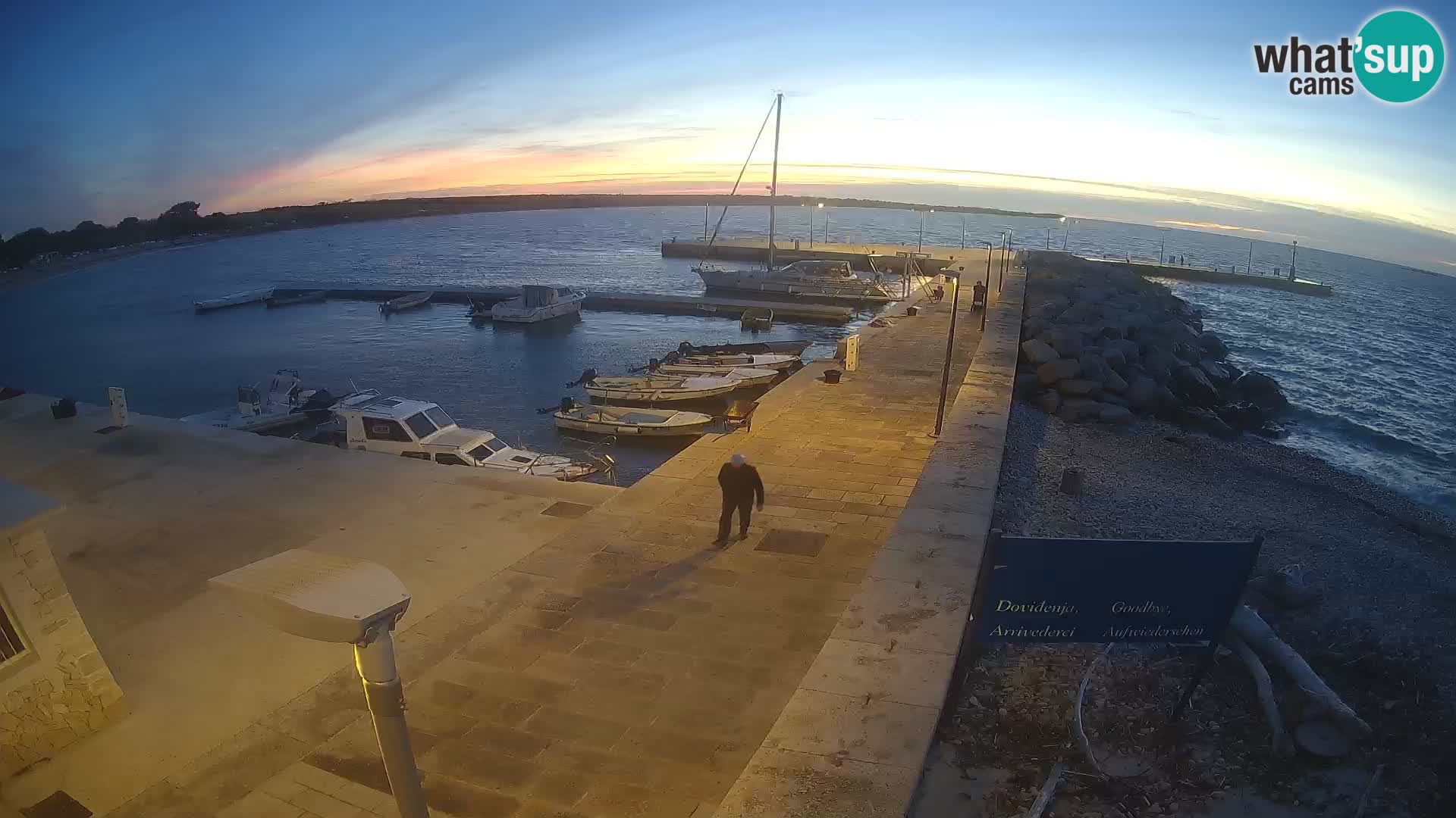 Webcam de l’île d’Unije – Explorez la beauté du joyau caché de la Croatie