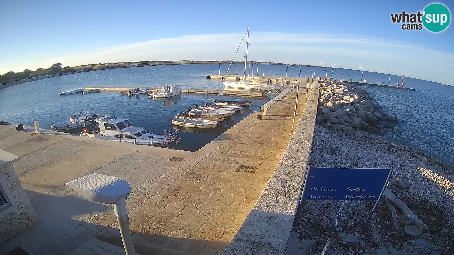 Webcam de l’île d’Unije – Explorez la beauté du joyau caché de la Croatie