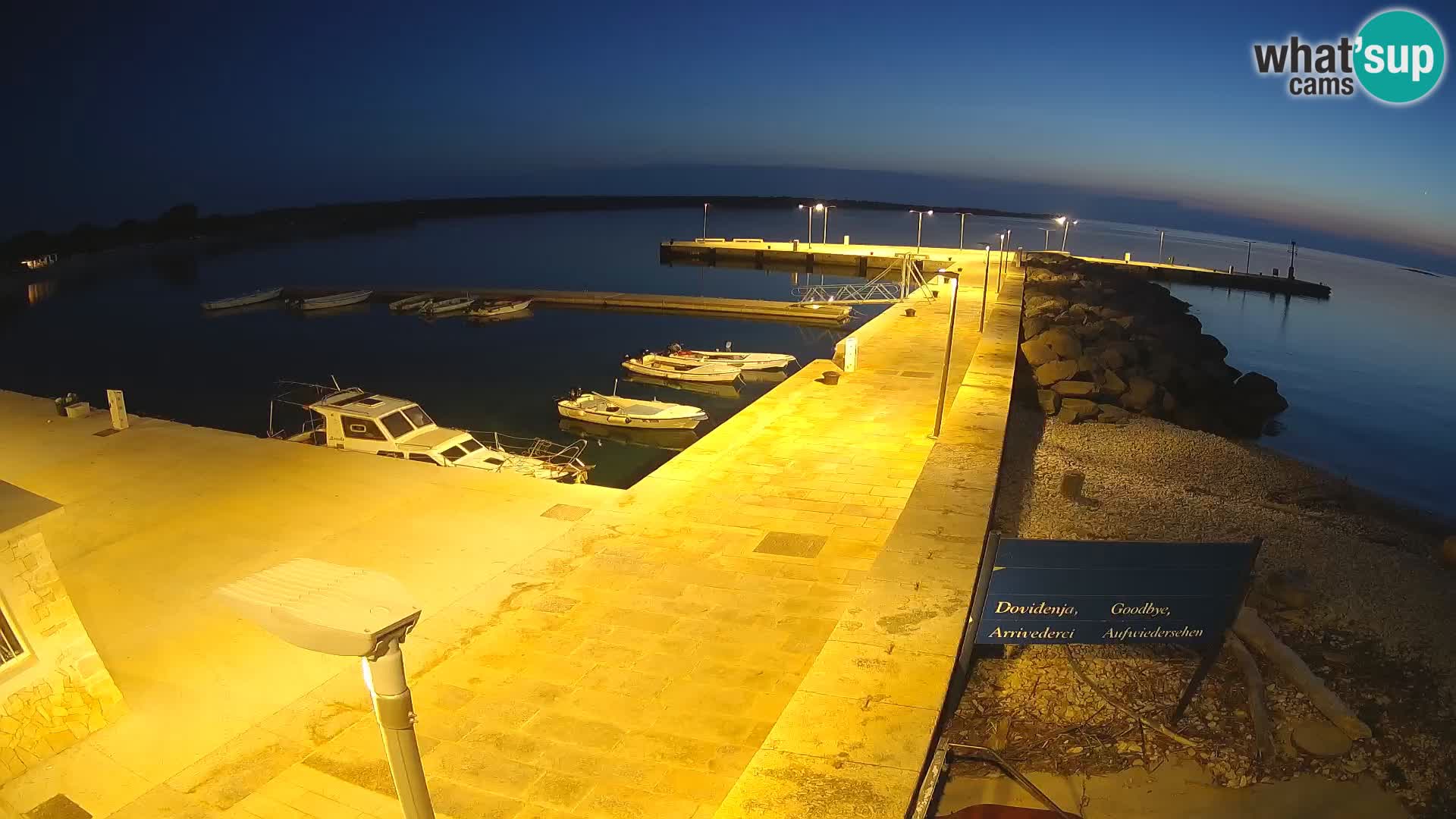 Webcam de l’île d’Unije – Explorez la beauté du joyau caché de la Croatie