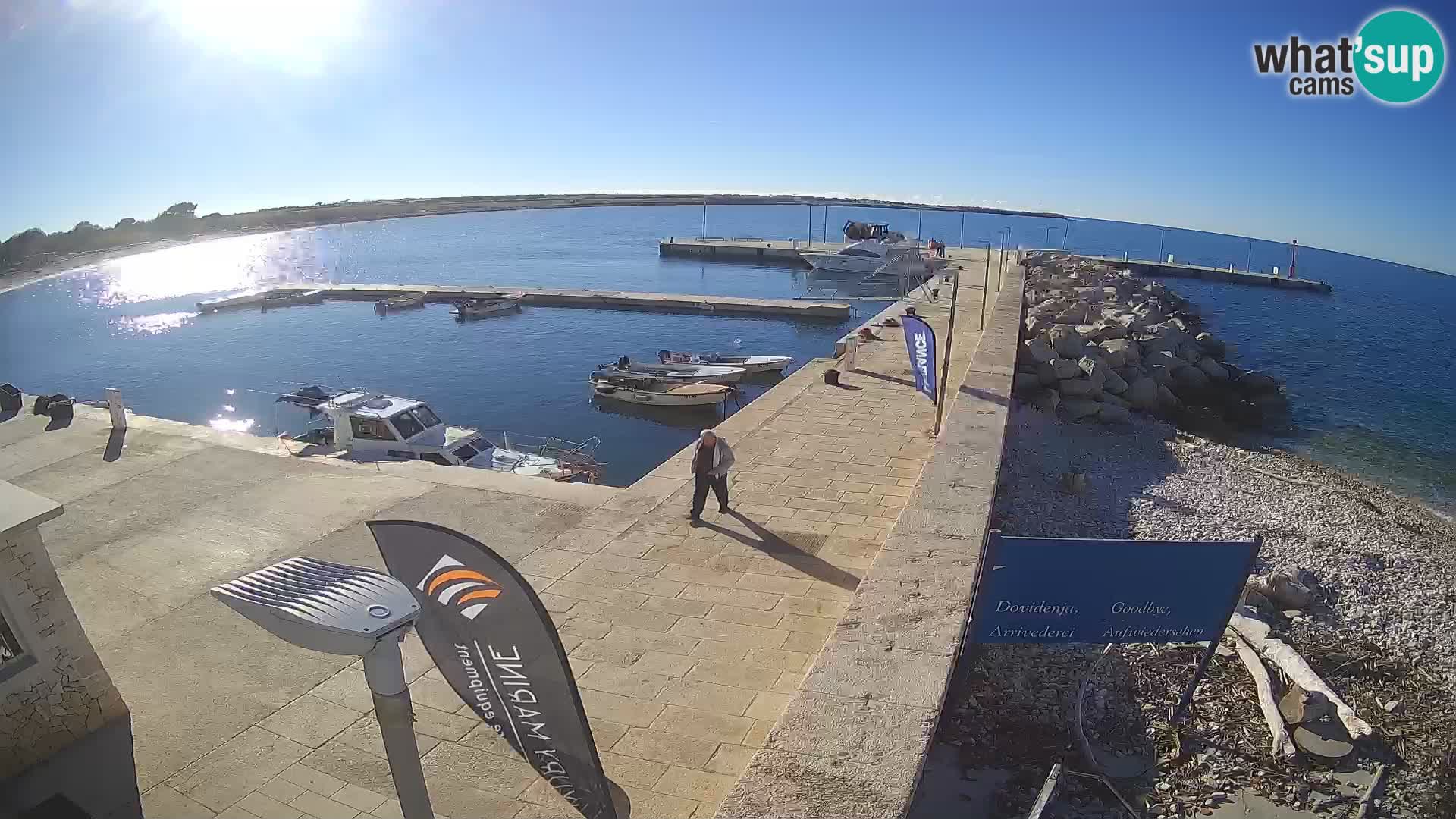 Webcam de l’île d’Unije – Explorez la beauté du joyau caché de la Croatie