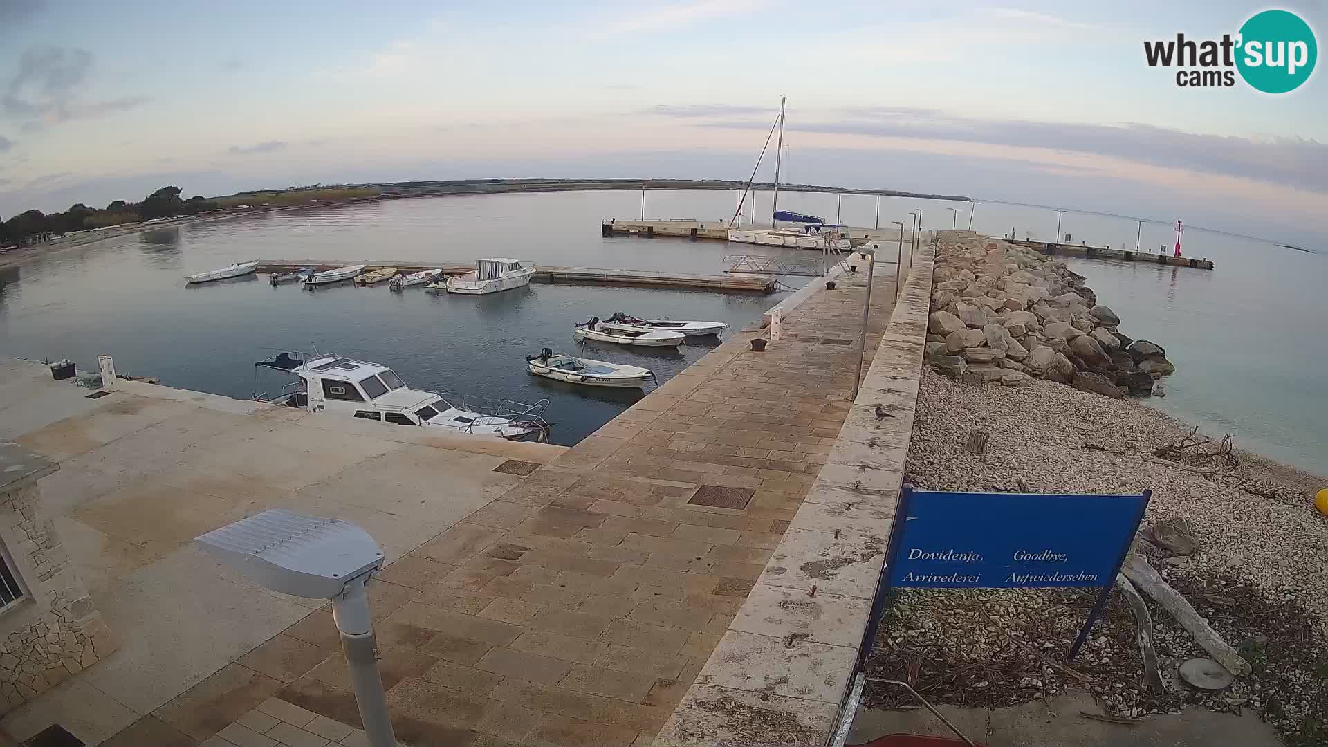 Webcam de l’île d’Unije – Explorez la beauté du joyau caché de la Croatie