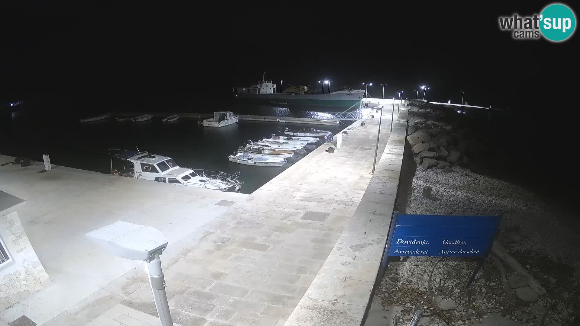Webcam de l’île d’Unije – Explorez la beauté du joyau caché de la Croatie