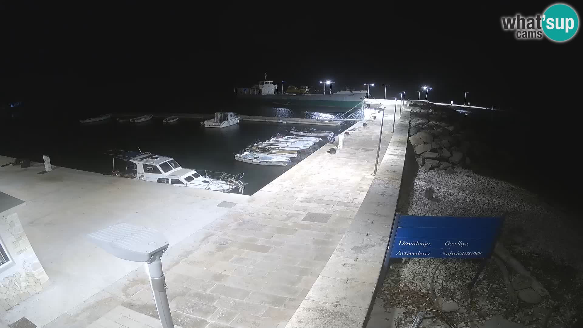 Webcam de l’île d’Unije – Explorez la beauté du joyau caché de la Croatie