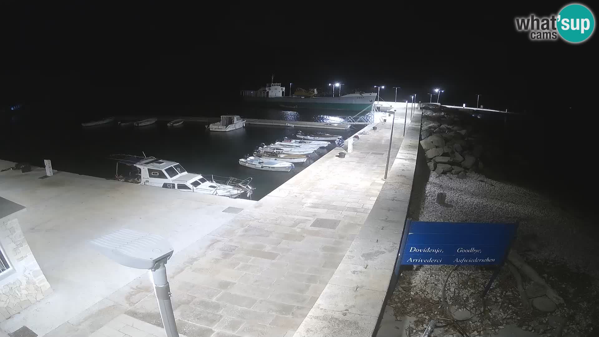 Webcam de l’île d’Unije – Explorez la beauté du joyau caché de la Croatie