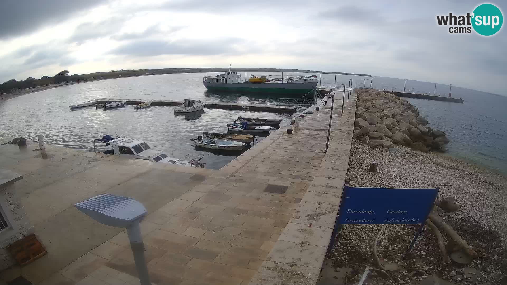 Webcam de l’île d’Unije – Explorez la beauté du joyau caché de la Croatie