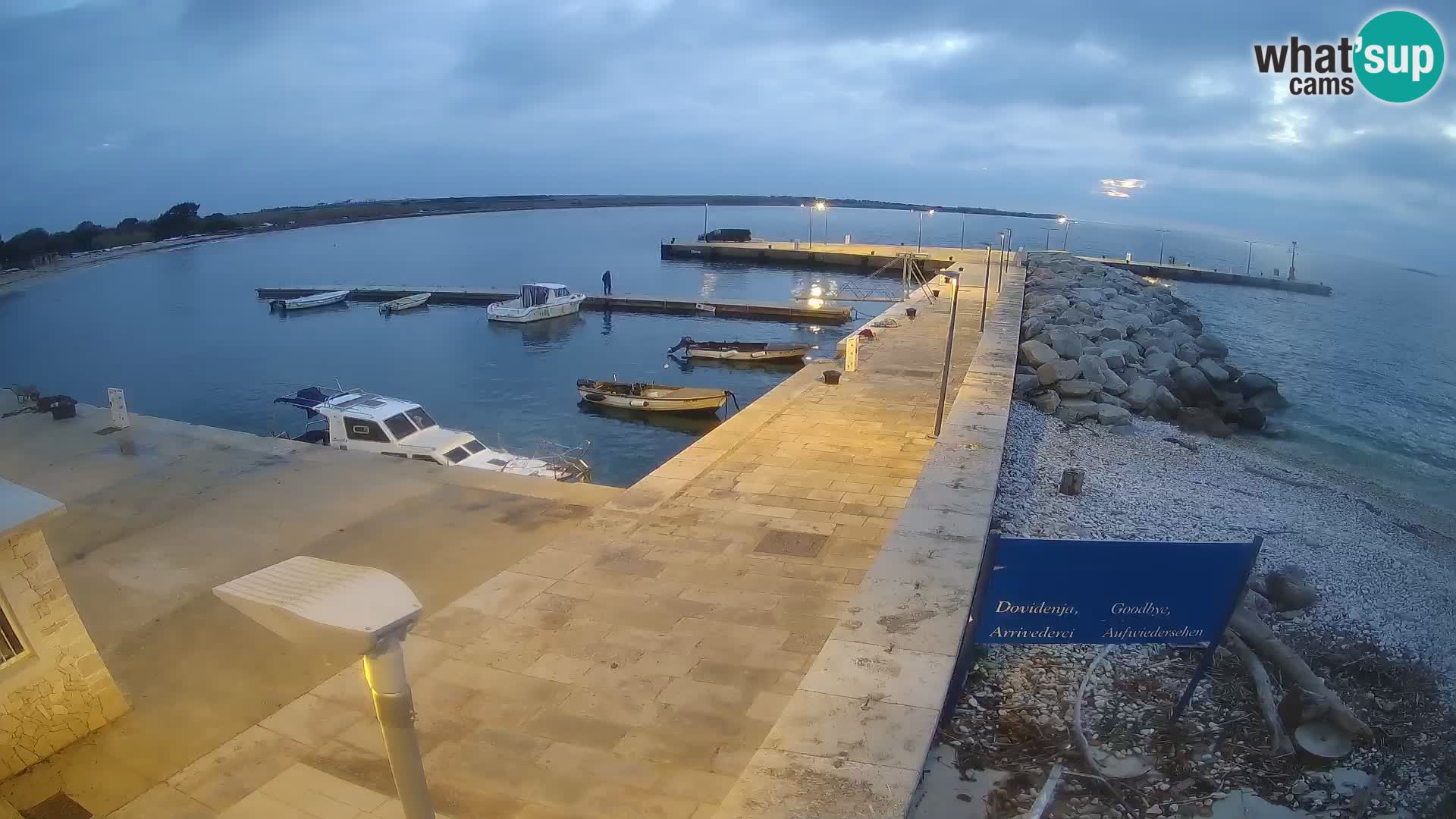 Webcam de l’île d’Unije – Explorez la beauté du joyau caché de la Croatie
