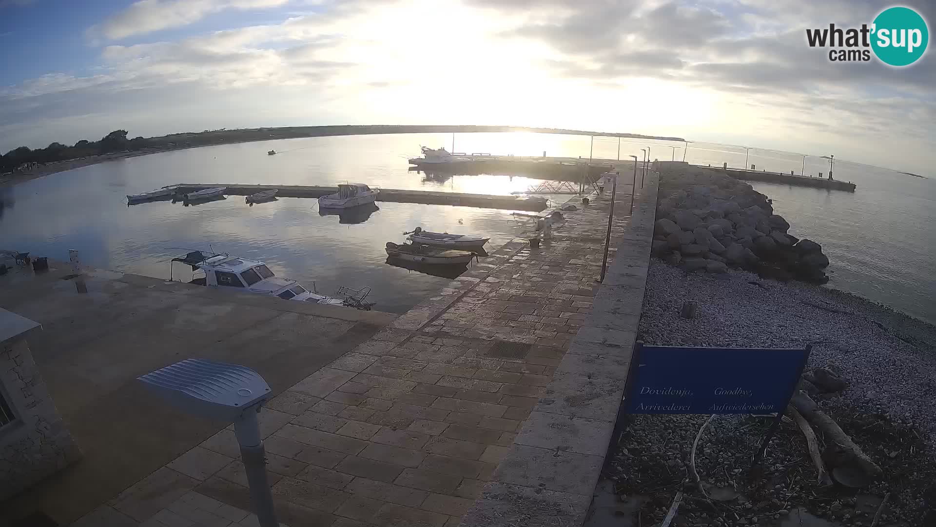 Webcam de l’île d’Unije – Explorez la beauté du joyau caché de la Croatie