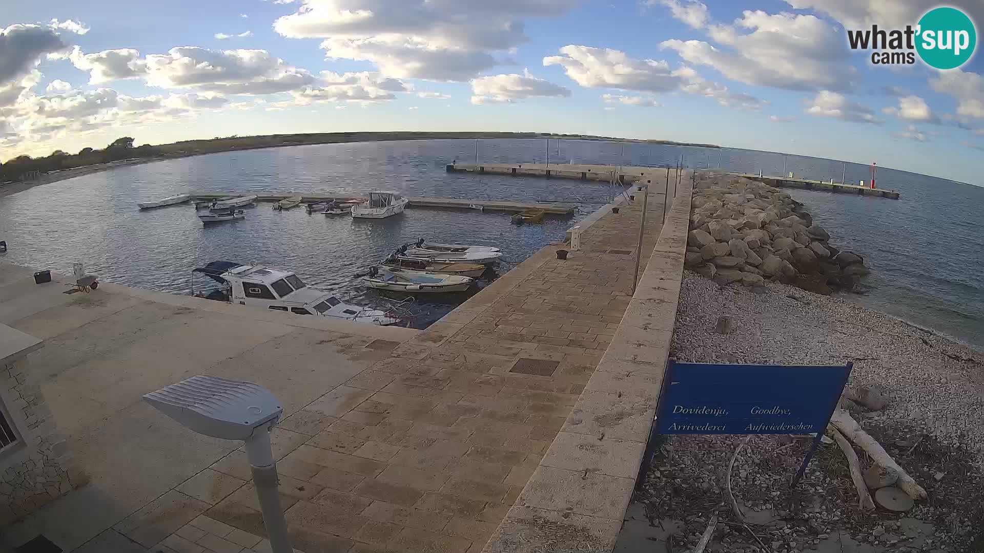 Webcam de l’île d’Unije – Explorez la beauté du joyau caché de la Croatie