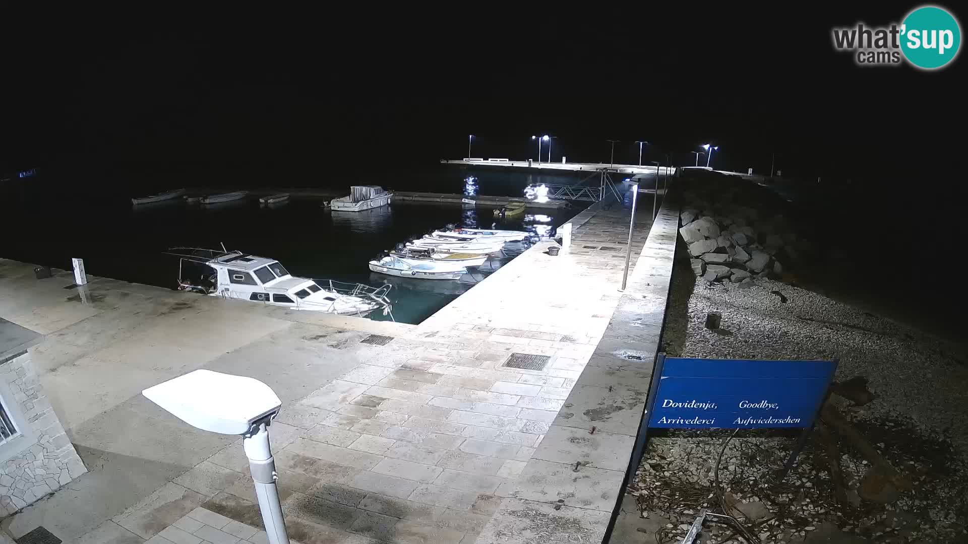 Webcam de l’île d’Unije – Explorez la beauté du joyau caché de la Croatie