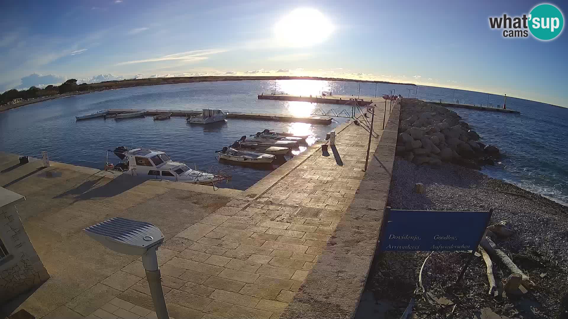 Webcam de l’île d’Unije – Explorez la beauté du joyau caché de la Croatie