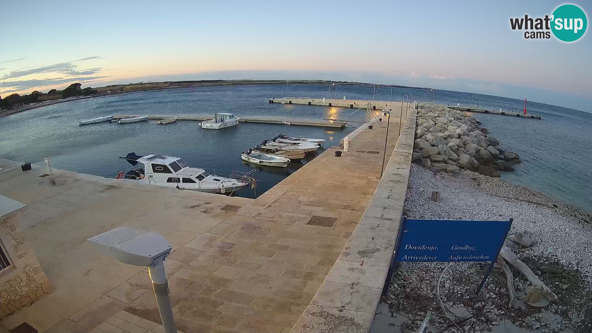 Webcam de l’île d’Unije – Explorez la beauté du joyau caché de la Croatie