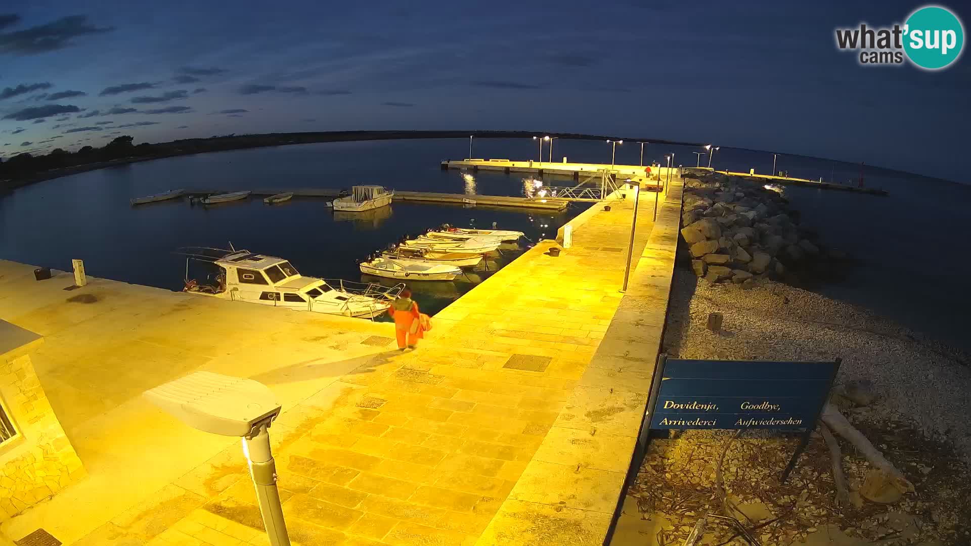 Webcam de l’île d’Unije – Explorez la beauté du joyau caché de la Croatie