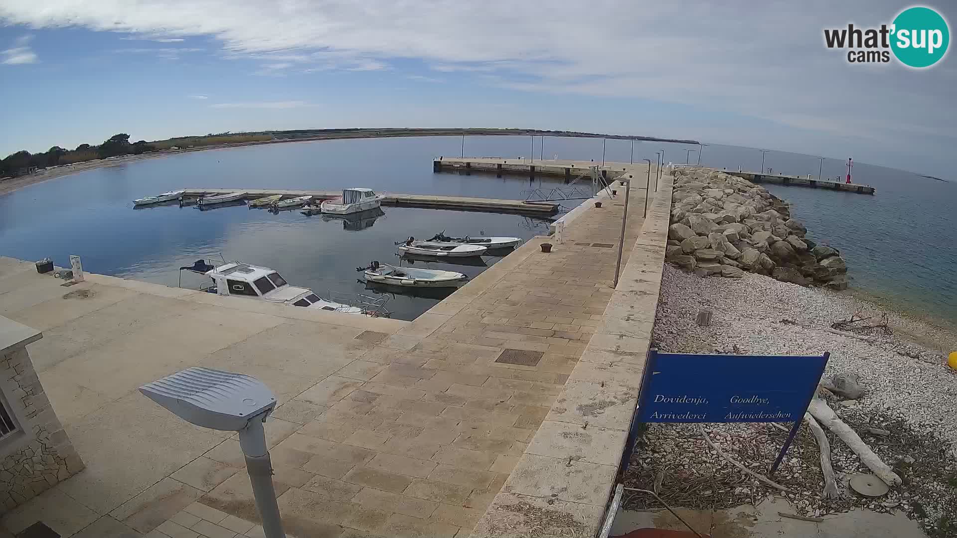 Webcam de l’île d’Unije – Explorez la beauté du joyau caché de la Croatie