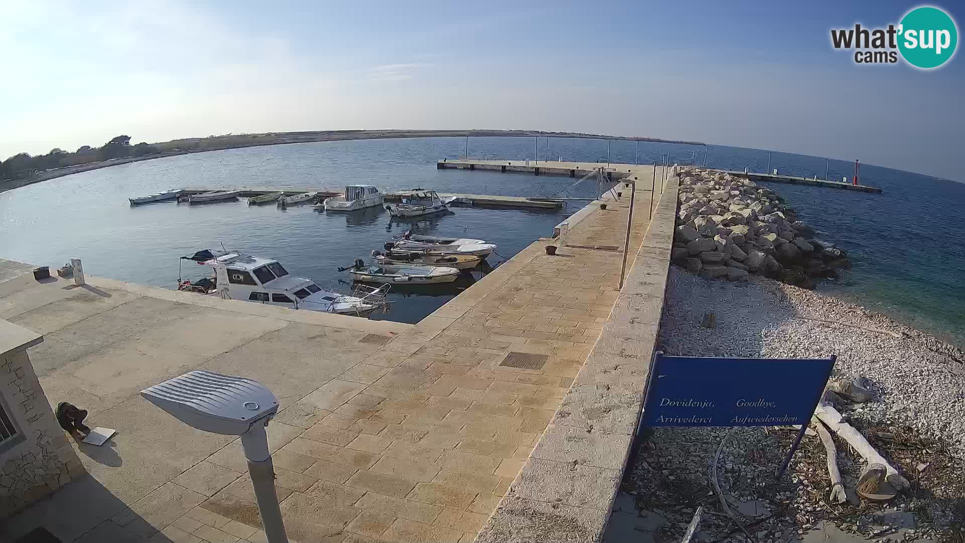 Webcam de l’île d’Unije – Explorez la beauté du joyau caché de la Croatie