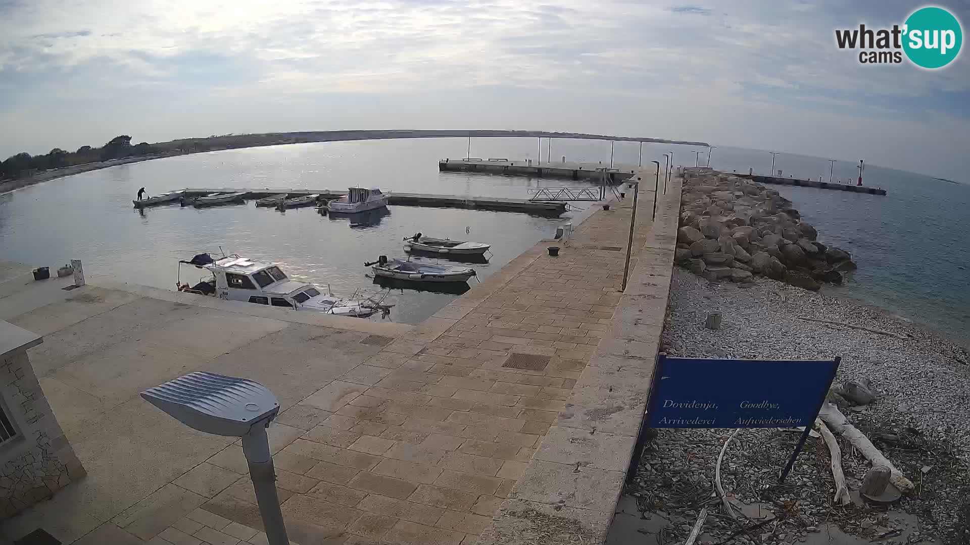 Webcam de l’île d’Unije – Explorez la beauté du joyau caché de la Croatie