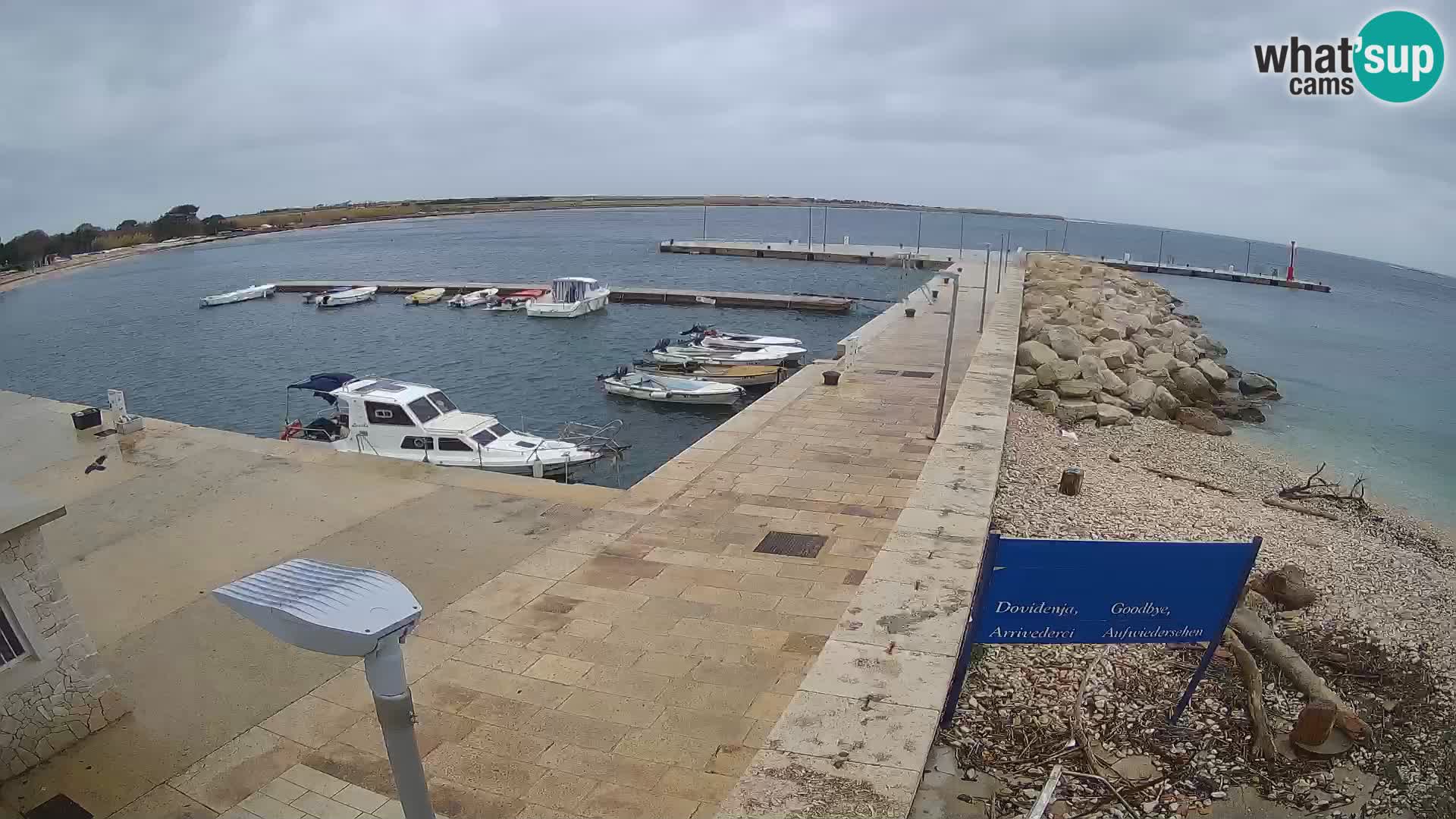 Webcam de l’île d’Unije – Explorez la beauté du joyau caché de la Croatie